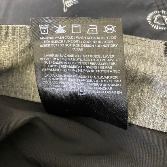 Hurley Phantom Mens Board Swim Trunks Shorts Blue Black Size 32 Nylon - Picture 8 of 9